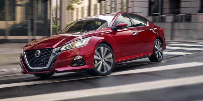 nissan altima 2022 red
