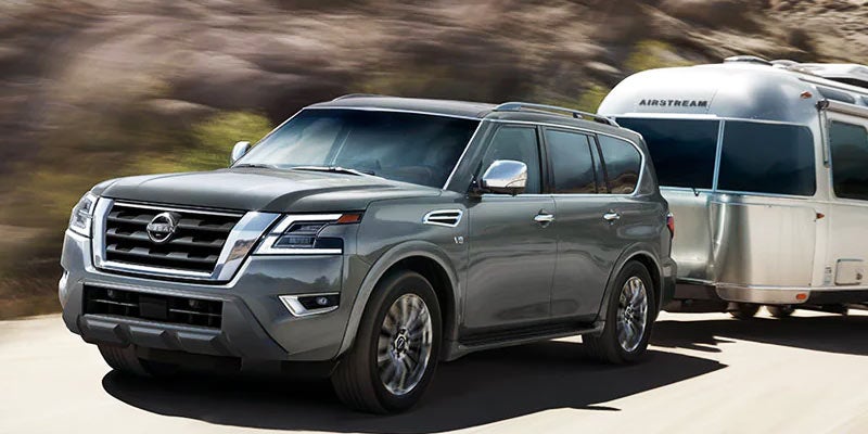 nissan armada 2022 gray
