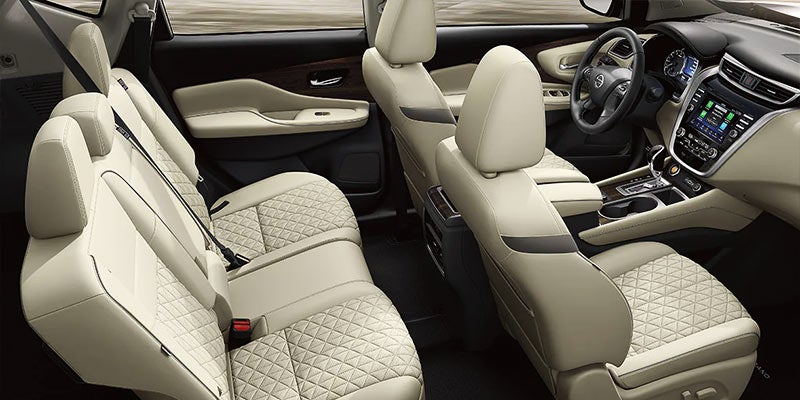 nissan murano interior 2022