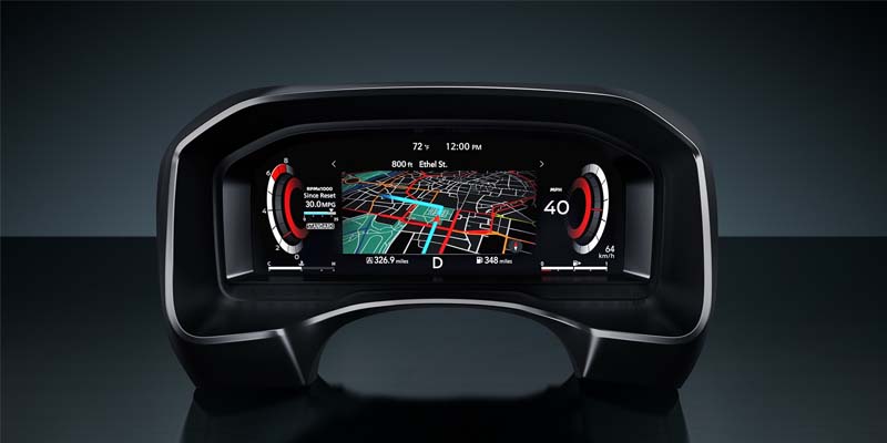 2023 nissan rogue interior screen