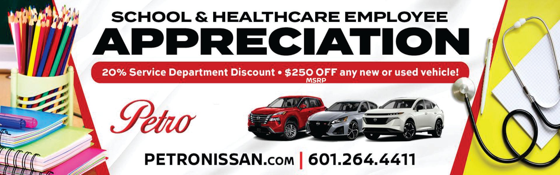 School & Healthcare Employee Appreciation