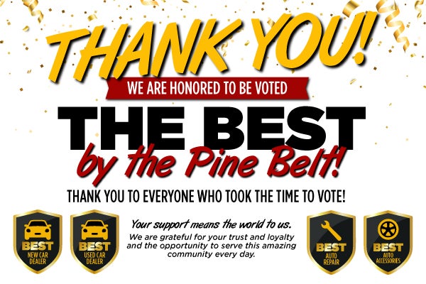 Best New Car Dealer • Best Used Car Dealer • Best Auto Repai