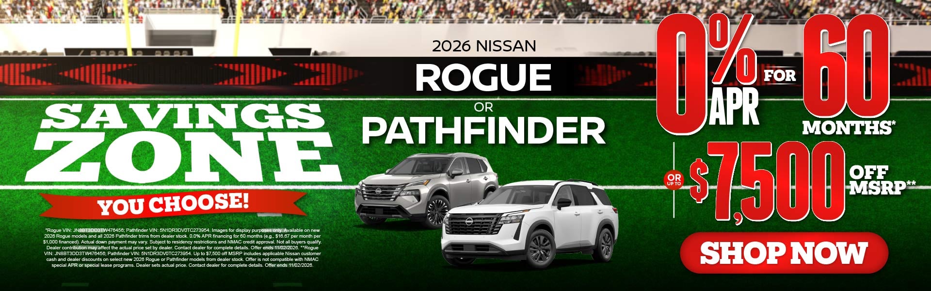 You Choose: 2026 Rogue or Pathfinder